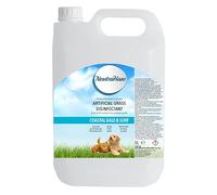 Artificial Grass Cleaner - Powerful 3-in-1 Disinfectant, Deodoriser & Cleaner Removes Bacteria & Neutralises Pet Odours Pet-Friendly (5 Litre, Coastal Kale & Surf)