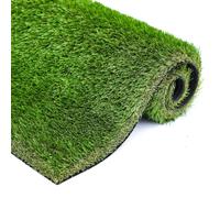 Artificial Grass Direct - Luxury 40mm 4m x 2.5m (13ft 1" x 8ft 2") - Fake Grass for Garden, Lawns, Pets & Landscaping | Realistic 40mm Pile Height | UV Resistant & Low Maintenance