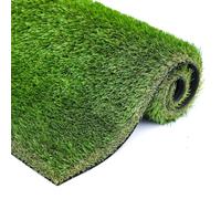 Artificial Grass Direct - Luxury 40mm 4m x 8.25m (13ft 1" x 27ft 1") - Fake Grass for Garden, Lawns, Pets & Landscaping | Realistic 40mm Pile Height | UV Resistant & Low Maintenance