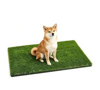 Artificial Grass for Dogs with Reusable Puppy Pad, Dog Toilet Grass Mat Potty Training Grass Pads for Dogs Washable, Indoor Outdoor Puppy Pee Pad with Superior Drainage, 70×90cm