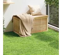 Artificial Grass Green 1x2 m PP&PE Outdoor Pet-Friendly UV Resistant Turf Drain.