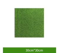 Artificial Grass Mat 1pc Simulation Moss Lawn Turf Fake Green Carpet artificial grass miniature moss, artificial green lawn matfor DIY Landscape Home Garden(30 * 30cm)