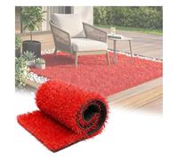 Artificial Grass Turf, 1.18in Thick Synthetic Lawn Carpet Outdoor Rug for Patio Balcony Deck Fencing Decoration 2x6ft