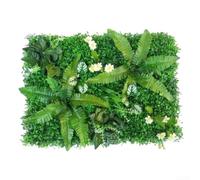 Artificial Grass Turf 4m x 1m Realistic Green(#1)
