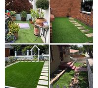 Artificial Grass Turf Rug 20MM Thick Faux Grass Synthetic Lawn Pet Turf Perfect for Indoor and Outdoor (4ft x 7ft (28 Square ft))