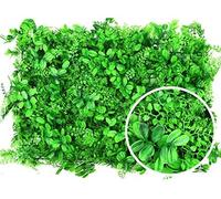 Artificial Grass Wall Panels, Artificial Boxwood Hedges Panels 4PCS, Faux Plant Ivy Fence Wall Cover, Privacy Screen UV Protected, Outdoor Privacy Fence Screening Garden Decoration