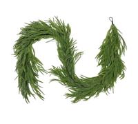 Artificial Green Garland - 70.87 Inch Artificial Cedar Wood | ABS Christmas Decoration - Winter Decoration for Porches, Fireplaces and Doors Indoors and Outdoors, the Home Garden