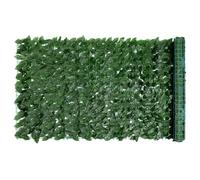 Artificial Green Plant Fence for Balcony and Garden Decorative Screen | Plastic Faux Leaf Trellis, Green Finish, Practical Protection, Decorative Objects and Fence Use