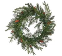 Artificial Greenery for decorat, Faux Douglas Fir Wreath, Faux Fir Wreath, Holiday Wreath, Fall Wreath, Christmas Fir Wreath, Farmhouse Wreath