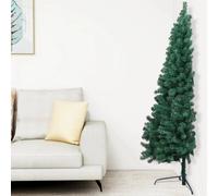 Artificial Half Christmas Tree with Stand - Green 120 cm (4 ft)