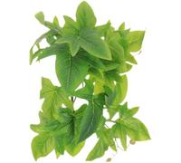 Artificial Hanging Leaf Plant for Reptile Terrariums Green Plastic