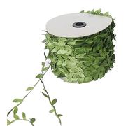 Artificial Hanging Plants, Artificial Ivy Garland Foliage Green Leaves Tape Screw Fake Hanging Plants Leaves Green Leaves Wreath Weave Weaving Hair Band Decoration Garden Party 10M