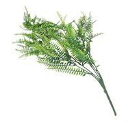 Artificial Hanging Rattan Persian Grass Boston Ferns Ivy Vines Plastic Green Plant Home Decor Indoor Outdoor Wall Mount 37.2inch Long