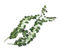 Artificial Hanging Vine Garland with For Leaf Rattan and Begonia Style, 2PC 90cm Faux Ivy Plants for Indoor and Outdoor Wall and Garden Decoration