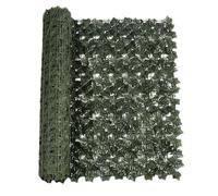 Artificial Hedge Breeze Extendible Garden Decoration 50 x 200 cm Privacy Fence Ivy Fence UV Resistant and Discoloration Artificial Leaf Fence