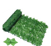 Artificial Hedge for Garden & Balcony, 100x800cm Ivy Fence Panels, Outdoor Decorative Wall Covering for Patio, Backyard, and Courtyard (Color: B)