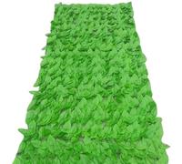 Artificial Hedges 1pc 50x100cm Artificial Leaf Roll Privacy Screen Hedge Wall Fence Balcony Fake Plant for facades Fences Bars Hanging top Decor(Style4)