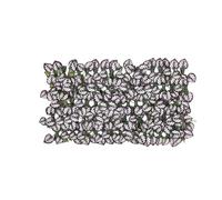 Artificial Hedges - Expandable Artificial Leaf Fence, Decorative Privacy Screen, Lifelike Garden Backdrop as Wall Cladding for Balcony, Patio Divider and Outdoor Living Room Design