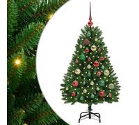 Vidaxl Artificial Christmas Tree Green 120 Cm Pvc And Metal