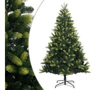 Artificial Hinged Christmas Tree Pre Lit Artificial Tree Xmas Decor vidaXL