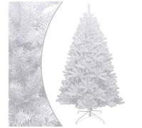 Artificial Hinged Christmas Tree with Flocked Snow 180 cm