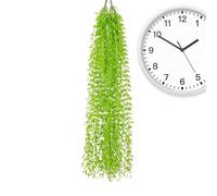 Artificial Indoor - Realistic Folding Greenery Wall Decoration | Long Artificial for Outdoor Decoration, for Living Room, Bedroom, Garden, Patio, Apartment, Wedding, Party, Holiday