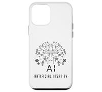 Artificial Insanity Funny AI Tech Nerd Developer Gift Case for iPhone 12 mini