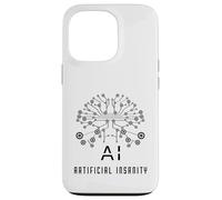 Artificial Insanity Funny AI Tech Nerd Developer Gift Case for iPhone 13 Pro