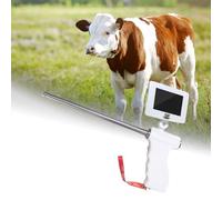 Artificial Insemination Cattle Constant Temperature Heating Cattle Visual Insemination Gun Stainless Steel Probe Capable of Taking Photos and Videos Suitable for Farms