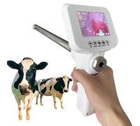 Artificial Insemination Gun for Cattle with Visual LCD Screen - Professional Veterinary Insemination Tool for Farm Use