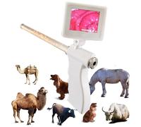 Artificial Insemination Tool with 15MP Camera and Rotatable Screen, Veterinary AI Gun for Cattle, Precision Visual Insemination Equipment