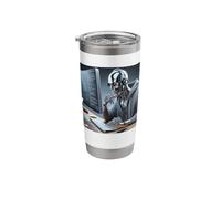 Artificial Intelligence AI Ethical Hacker Gift Stainless Steel Insulated Tumbler