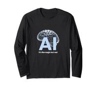 Artificial intelligence AI like magic but real, AI for men Long Sleeve T-Shirt