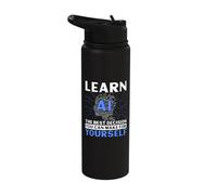 Artificial Intelligence Algorithm Programmer AI Developer Stainless Steel Insulated Water Bottle