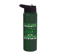 Artificial Intelligence Algorithm Programmer AI Developer Stainless Steel Insulated Water Bottle