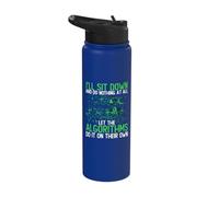 Artificial Intelligence Algorithm Programmer AI Developer Stainless Steel Insulated Water Bottle