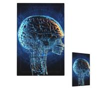 Artificial Intelligence Brain(1) Wall Plate Cover Modern Decorative 1 Gang Light Switch Cover Unbreakable Receptacle Outlet Covers For Living Room Bedroom Home Decor Single Blank