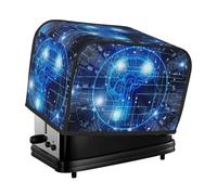 Artificial Intelligence Brain Patterned kitchen appliance protective cover, suitable for toasters and roasting chicken utensils