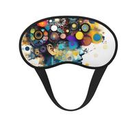 Artificial Intelligence Brain Print Sleep Mask Soft Cover Eye No Pressure for Sleeping, Eye Masks for Side Sleepers