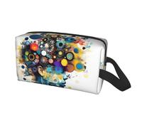 Artificial Intelligence Brain Print Travel Storage Bag for Men Women,Large Capacity Organizer Portable Toiletry Bag