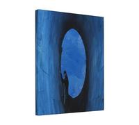 Artificial Intelligence Brain -Print Unframed Canvas Prints 8x10 Inch - Premium Gallery-Wall Art for Living Room & Bedroom - Modern Abstract Painting - Home Decor Gift (20x25cm).