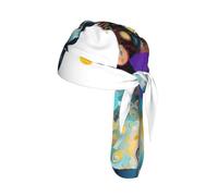 Artificial Intelligence Brain Print Wide-Fit Cycling Cap Quick-Drying Headband Universal Stretch Yoga Running Sweatband