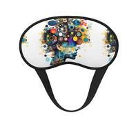 Artificial Intelligence Brain Sleep Mask, Eye Mask, Light-Blackout Design Ultra Soft & Comfortable for Men, Women