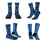 Artificial Intelligence Brain Stylish Adult Socks Breathable, Comfortable Fit For Daily Wearsports For Footwear Fashion With Allover Print Design