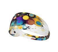 Artificial Intelligence Brain Workout Sweatbands Adjustable Hairband For Basketball,Fitness Athletics Football, Yoga