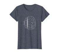 Artificial Intelligence | Deep Learning Neural Network T-Shirt, Women, Heather Blue, 3X-Large
