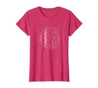 Artificial Intelligence | Deep Learning Neural Network T-Shirt, Women, Red Heather, Large