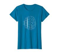 Artificial Intelligence | Deep Learning Neural Network T-Shirt, Women, Sapphire Blue, Small