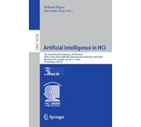 Artificial Intelligence in HCI: 7th International Conference, AI-HCI 2026, Held as Part of the 28th HCI International Conference, HCII 2026, Montreal, ... (Lecture Notes in Computer Science, 16745)
