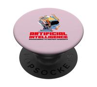 Artificial Intelligence Programmed To Destroy Humanity (AI) PopSockets Adhesive PopGrip